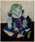 Picasso, Pablo , - Bambina con bambola