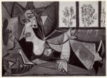 Fotografia Ferruzzi , Picasso, Pablo - sec. XX - Figura su un divano davanti alla finestra