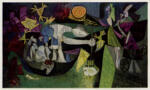 Picasso, Pablo , Pescatori di notte ad Antibes