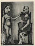 Picasso, Pablo , Zwei junge Mädchen