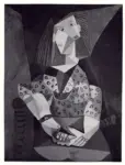 Picasso, Pablo , La Femme au Corsage Bleu