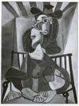 Picasso, Pablo , Donna in poltrona