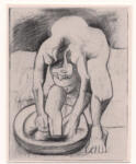Picasso, Pablo , Woman washing her feet