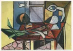 Picasso, Pablo , Nature morte à la tête de mort