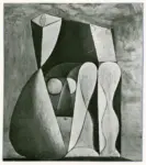 Picasso, Pablo , Donna accoccolata