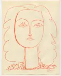 Picasso, Pablo , Testa di donna