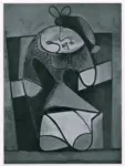 Picasso, Pablo , L'enfant au noeud dans les cheveux