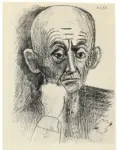 Picasso, Pablo , Ritratto di Daniel Henry Kahnweiler
