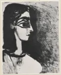 Picasso, Pablo , Buste de profil