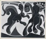 Picasso, Pablo , Avant la pique