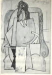 Picasso, Pablo , Femme assise dans un fauteil