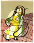 Picasso, Pablo , Femme assise dans un rocking-chair
