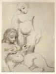 Picasso, Pablo , Two nude women