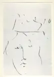 Picasso, Pablo , Visage de Tristesse