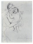 Cassatt, Mary , Mère et enfant -