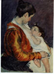 Cassatt, Mary , - Madre e figlio