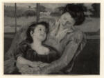 Cassatt, Mary , Mother and Child before a Window -