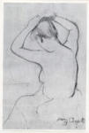 Cassatt, Mary , Etude pour "La coiffure"" -