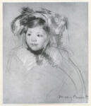 Cassatt, Mary , Portrait d'une petite fille