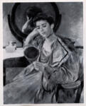 Cassatt, Mary , Femme à sa toilette -
