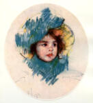 Cassatt, Mary , Testa di bambina -