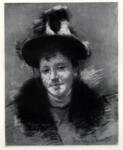 Cassatt, Mary , Femme à la voilette