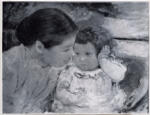 Cassatt, Mary , Madre e bambino