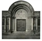 O'Connor, Andrew , Porte de l'&Eacute;glise de Saint Bartholomew, a New York -