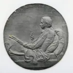 Saint-Gaudens, A. , Robert Louis Stevenson Medallion -