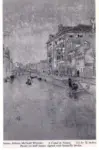 NcNeil Whistler, James Abbott , Un canale A Venezia