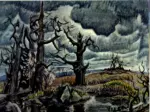 Burchfield, Charles , Corruccio d'aprile