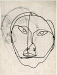 Calder, Alexander , Ritratto di Giovanni Carandente