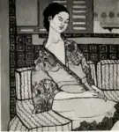 Davis, Stuart , Donna orientale seduta su un divano