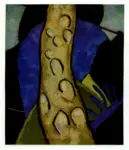 Anonimo , Dove, Arthur G. - sec. XX - Awalk poplars