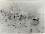 Gorki, Arshile , Disegno in rosa