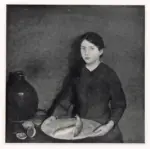 Hawthorne, Charles , The fisherman's daughter -