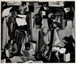 Lawrence, Jacob , La biblioteca