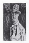 Maurer, Alfred , Autoritratto con cappello