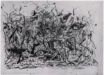 Anonimo , Pollock, Jackson - sec. XX - Large Composition