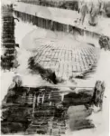 Rauschenberg, Robert , Illustrazione per l'Inferno di Dante: Canto XXVI