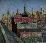Rose, Hermann , Manhattan Looking East -