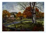 Sneider, Kenneth P. , Autumn in New England, Near Concord, N.H. -