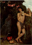 Böcklin, Arnold , Die Klage des Hirtem