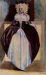 Füssli, Johann Heinrich , Ritratto di donna in abiti di scena