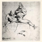 Füssli, Johann Heinrich , Studio di nudo