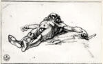 Füssli, Johann Heinrich , Studio di nudo