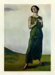 Hodler, Ferdinand , Ritratto di donna