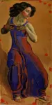 Hodler, Ferdinand , Femme en extase
