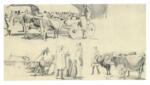 Menn, Barthélémy , Skizzenblatt