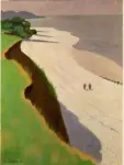 Vallotton, Felix , Blick von der Steilk&uuml;ste